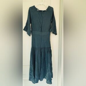 Joy Folie size 6 girls dress teal